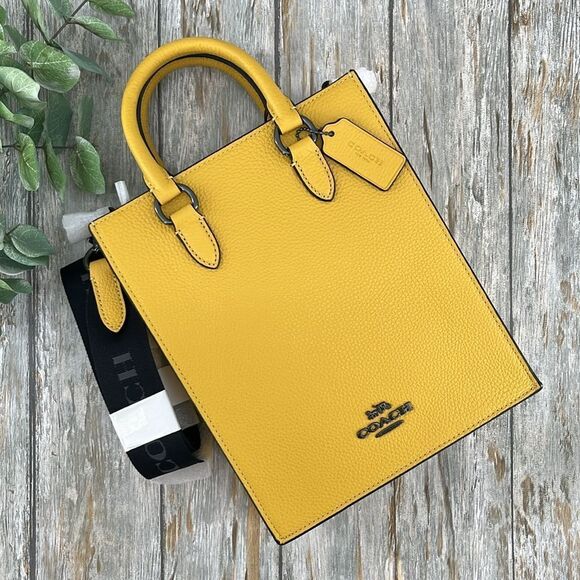 Coach Leather Dylan Tote Bag Purse Crossbody Unisex